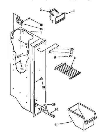 Freezer liner