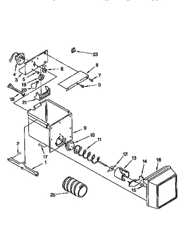 Freezer interior