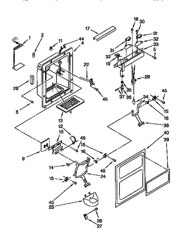 Dispenser front