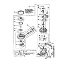 Whirlpool DU935QWDQ0 pump and motor diagram