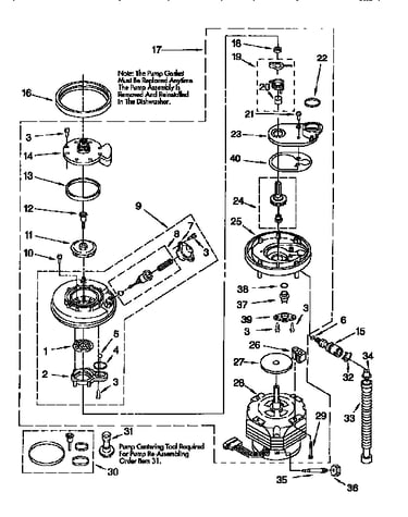 Pump and motor