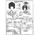 ICP CA5548VHD1 functional replacement parts diagram