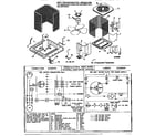 ICP CA5560VHD1 functional replacement parts diagram