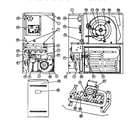 Coleman Evcon BGD10020AX unit parts diagram