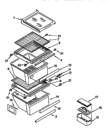 Refrigerator shelf