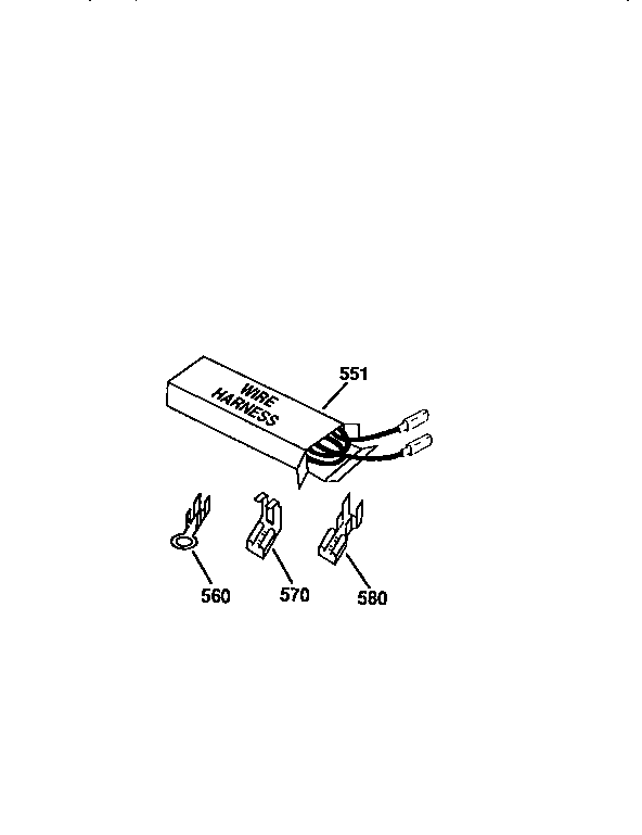 WIRE HARNESS AND COMPONENTS