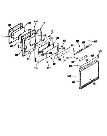 Door section