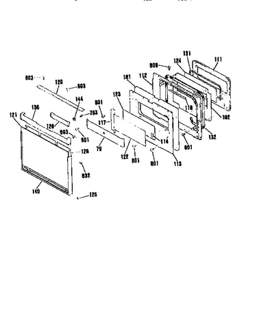 Door section