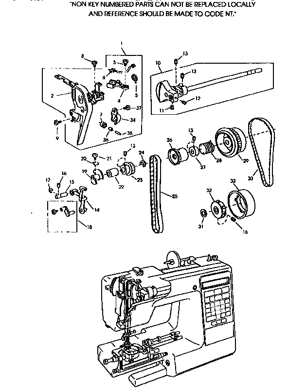 Thread tension