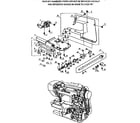 Kenmore 38519153690 motor assembly diagram