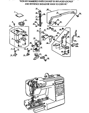 Zigzag guide assembly