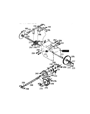 Drive components
