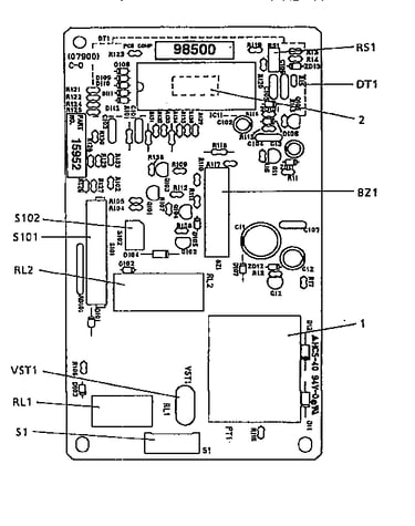 Power and control circuit board
