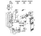 Coleman Evcon DGRT056AUA functional replacement parts diagram
