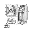 Coleman Evcon MGP050AN1A unit parts diagram