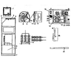 Coleman Evcon EB12B functional replacement parts diagram