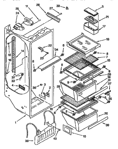 Refrigerator liner