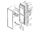 Kenmore 1069555622 refrigerator door diagram