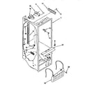Kenmore 1069555712 refrigerator liner diagram