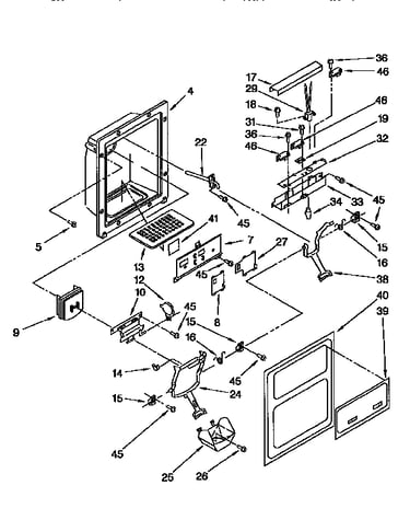 Dispenser fornt