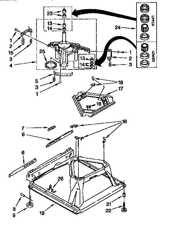 Machine base