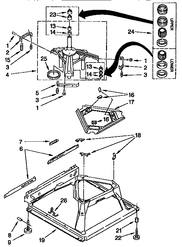 Machine base