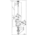 Kenmore 11026712690 brake and drive tube diagram