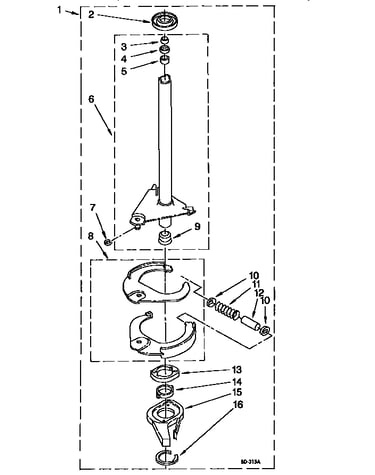 Brake and drive tube