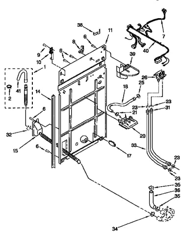 Rear panel