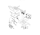 Craftsman 917256523 seat assembly diagram