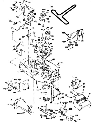 Mower deck