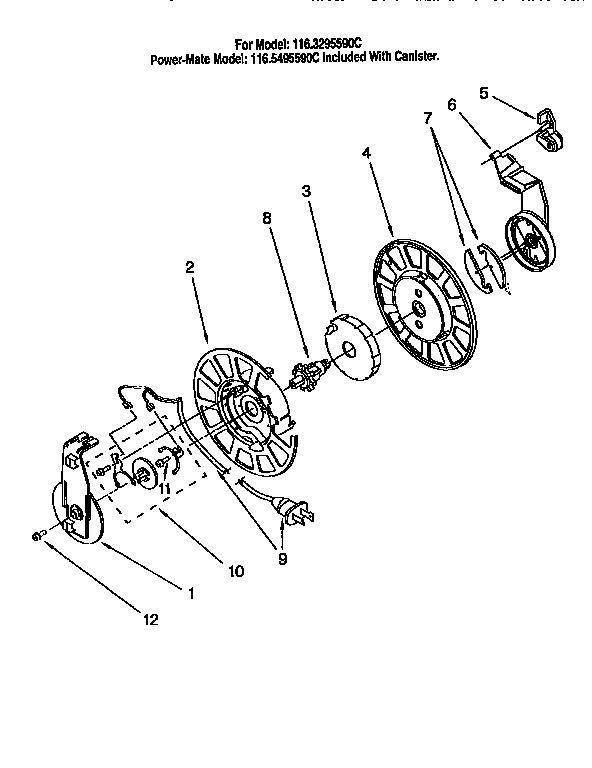 Power cord reel
