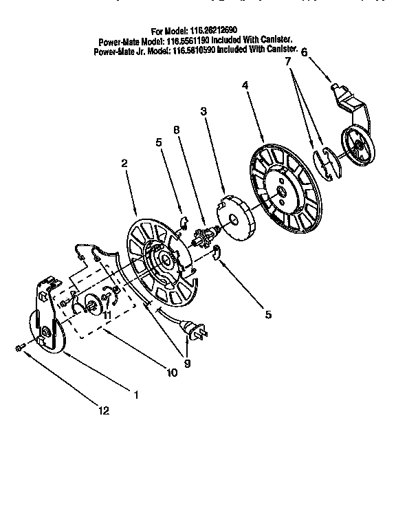 Power cord reel