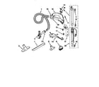 Kenmore 1162561290 hose and attachment diagram