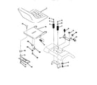 Craftsman 917256380 seat assembly diagram