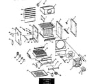 Empire UH-2100-1 functional replacement parts diagram