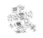 Empire UH-2050-1 functional replacement parts diagram