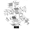 Empire UH-1225 functional replacement parts diagram
