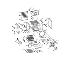 Empire UH-1200 functional replacement parts diagram