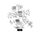 Empire UH-2140-1 functional replacement parts diagram