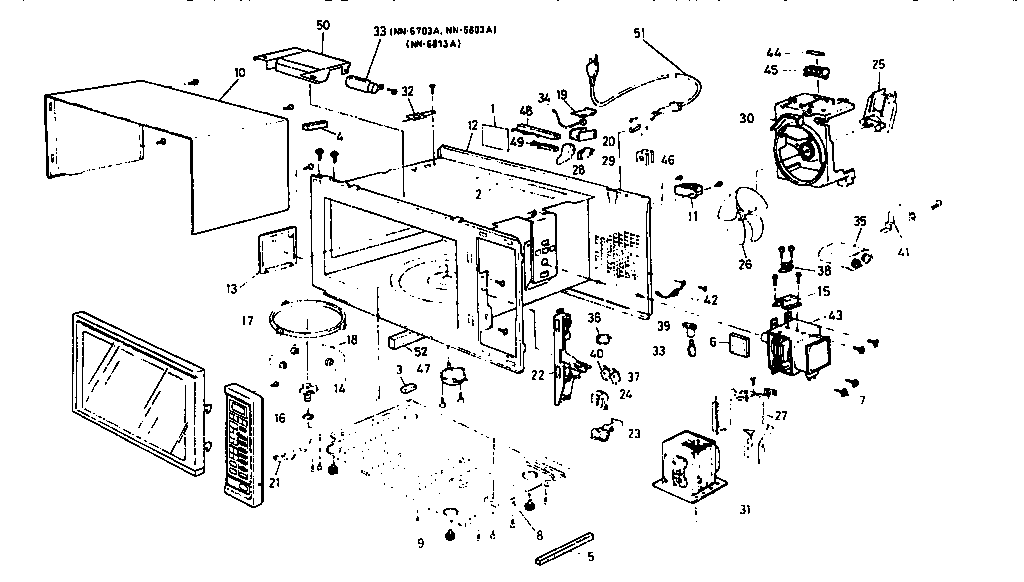 MICROWAVE PARTS