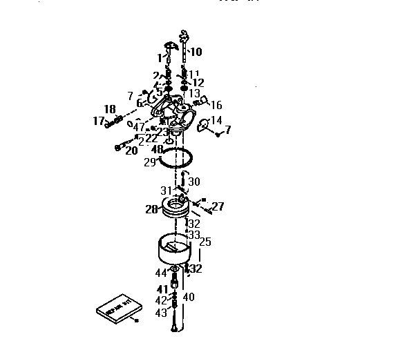 CARBURETOR 631597 (71/143)