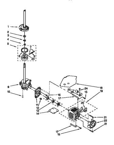 Motor and pump