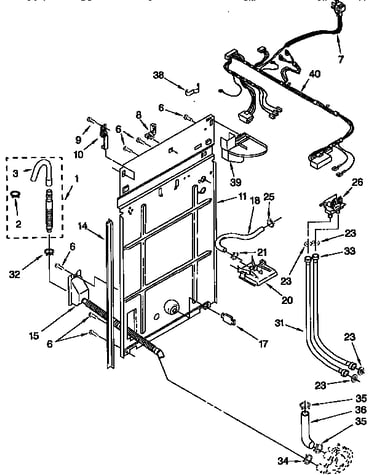 Rear panel