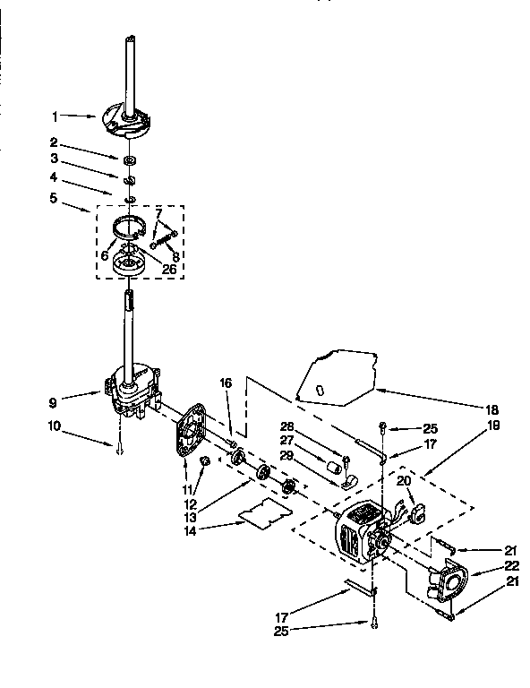 Motor and pump