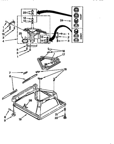 Machine base