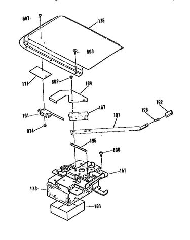 Door lock section