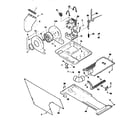 Kenmore 41799680200 blower and base diagram