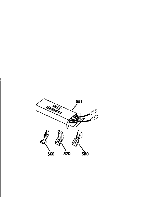 WIRE HARNESS AND COMPONENTS