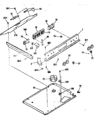 Control panel section